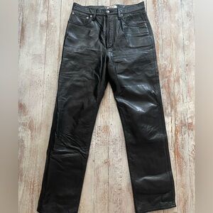 AGOLDE recycled leather pants